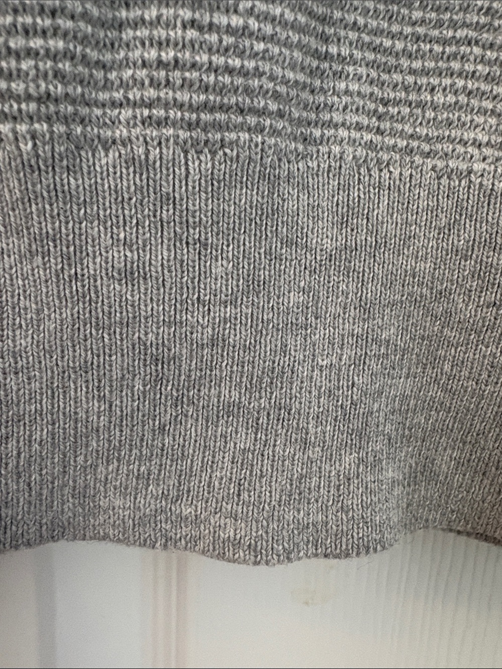 J. Crew Men’s Light Gray Crewneck Sweater - Picture 4 of 6